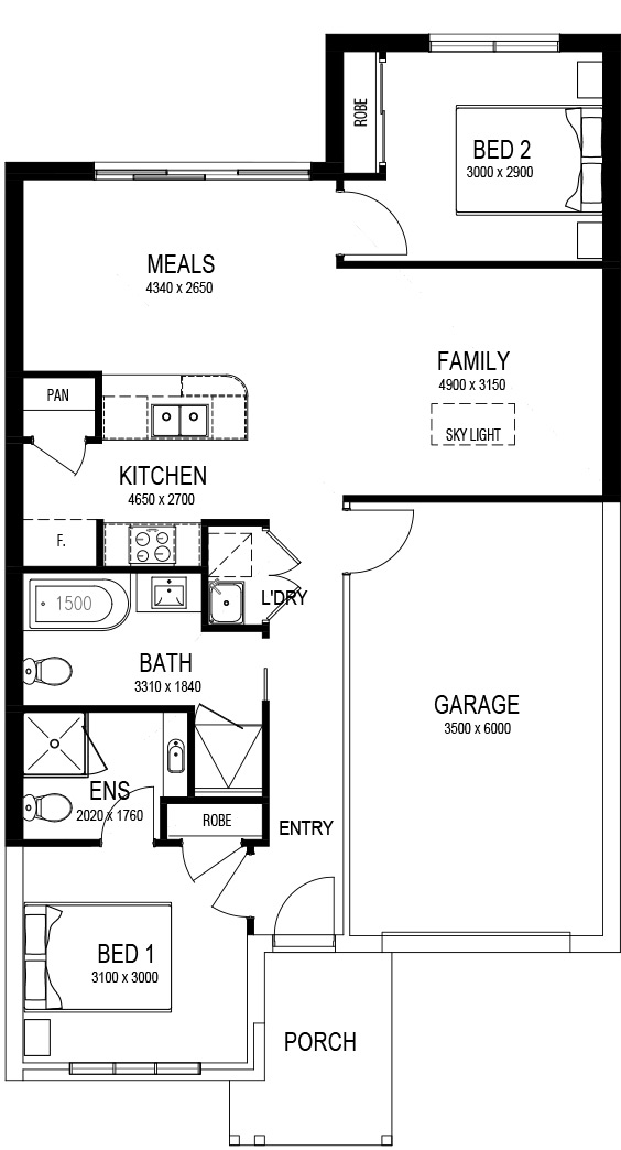 Two bedroom