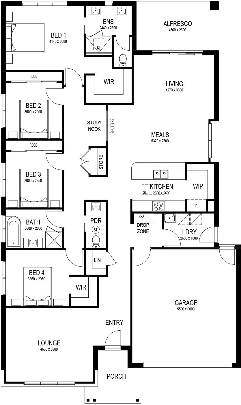 Bodhi Base Floorplan