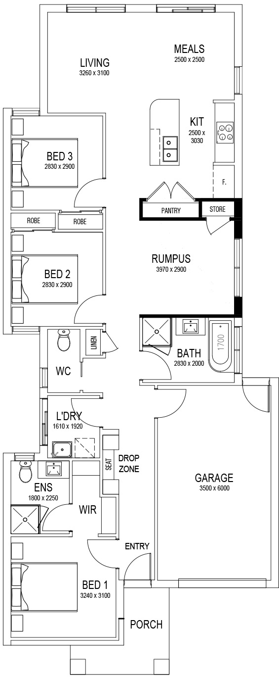 3 Bedroom