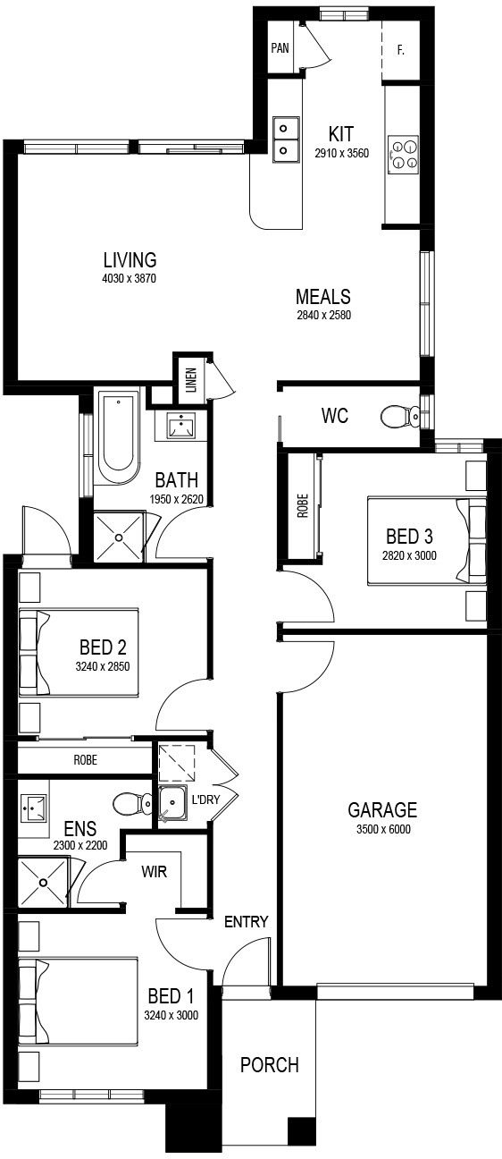 Finley Base Floorplan