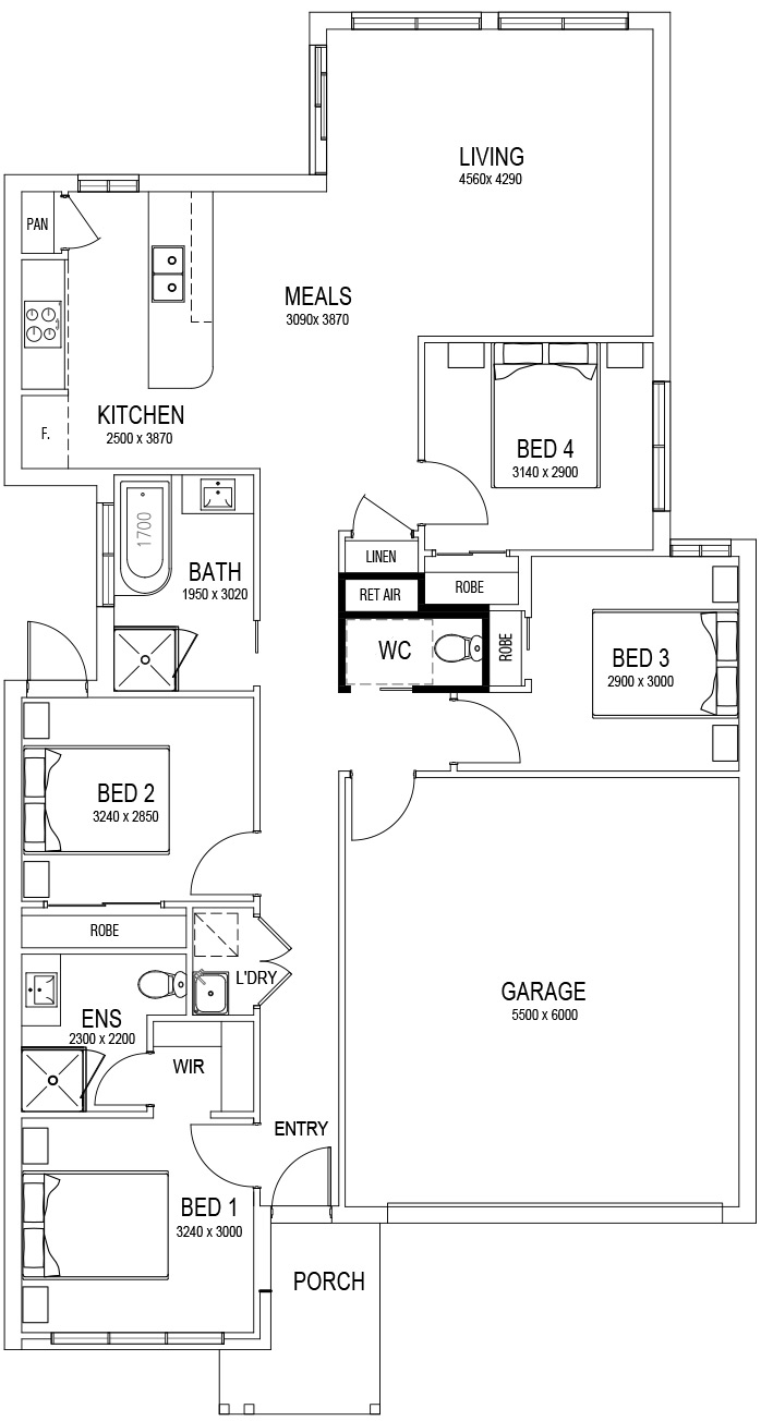 Ducted heating and cooling