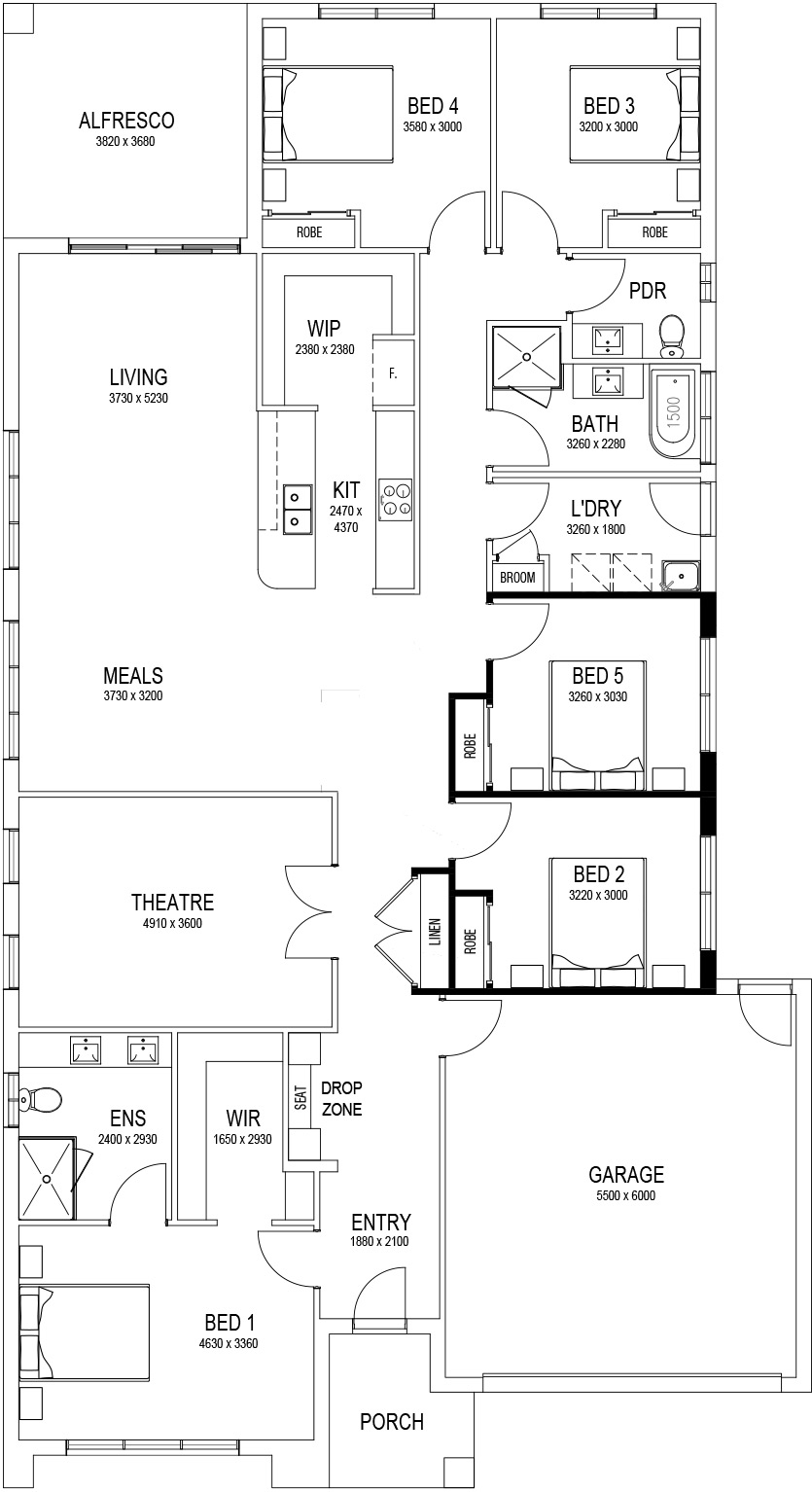 5 Bedroom