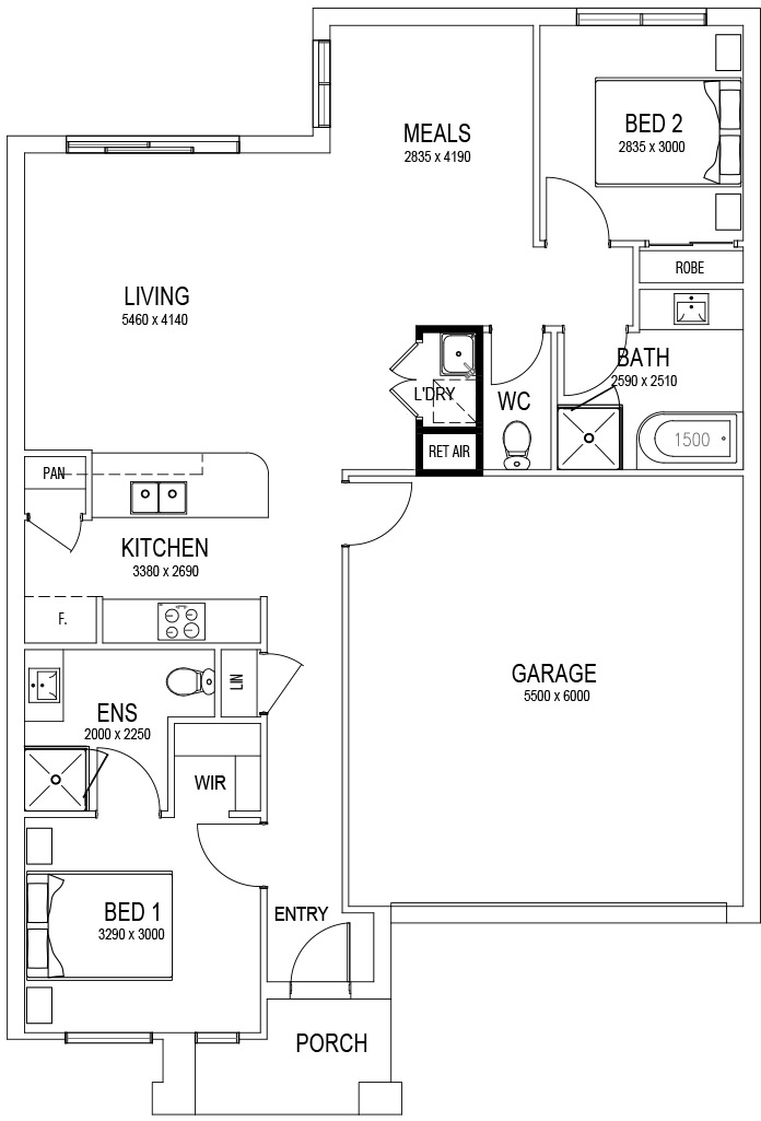 Ducted heating and cooling