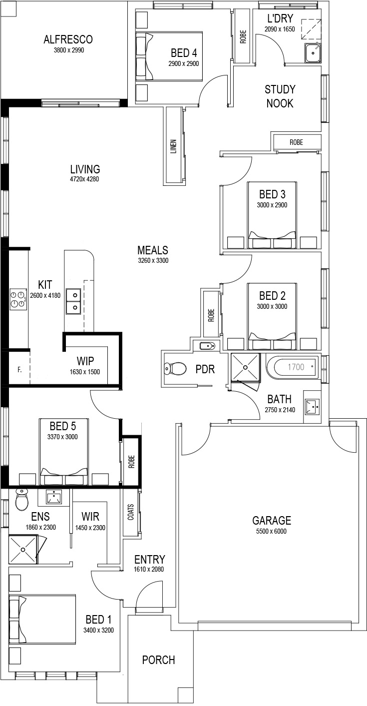 5 Bedroom