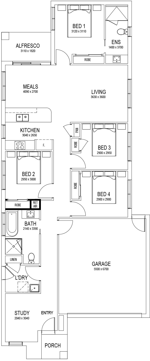 Ducted heating and cooling