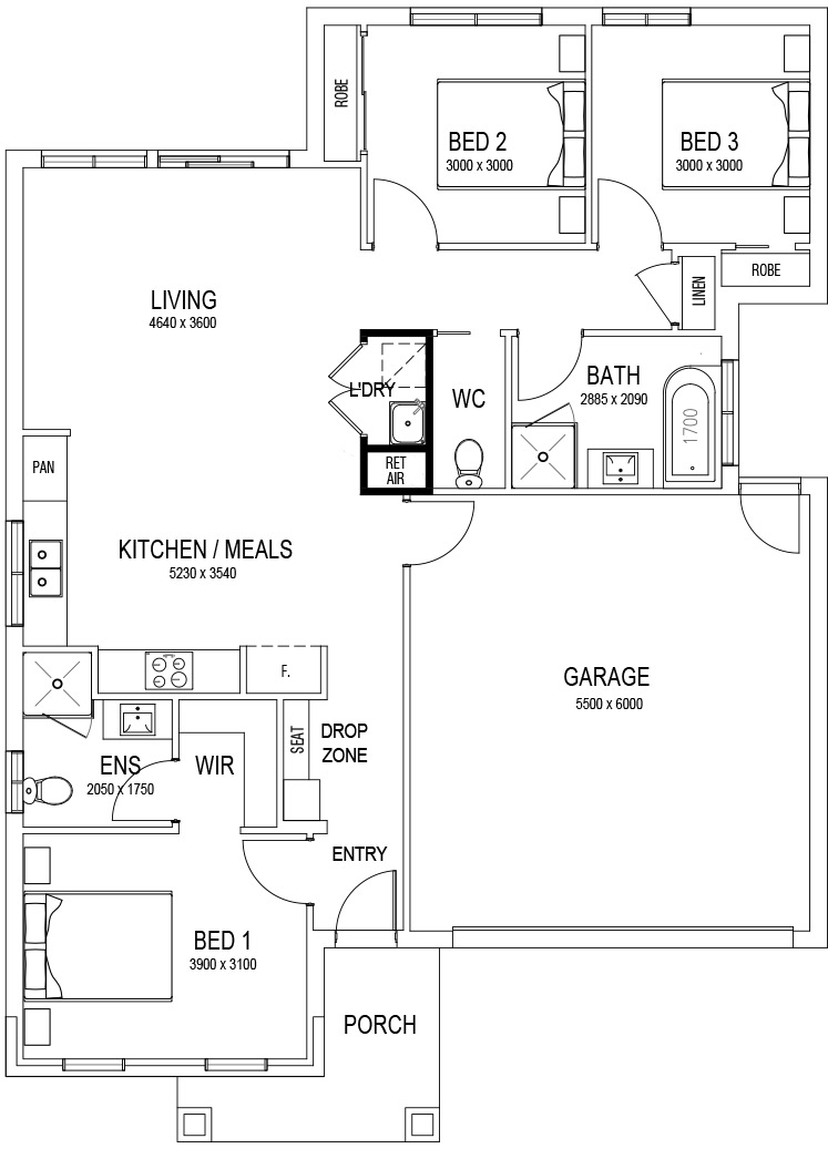 Ducted heating and cooling