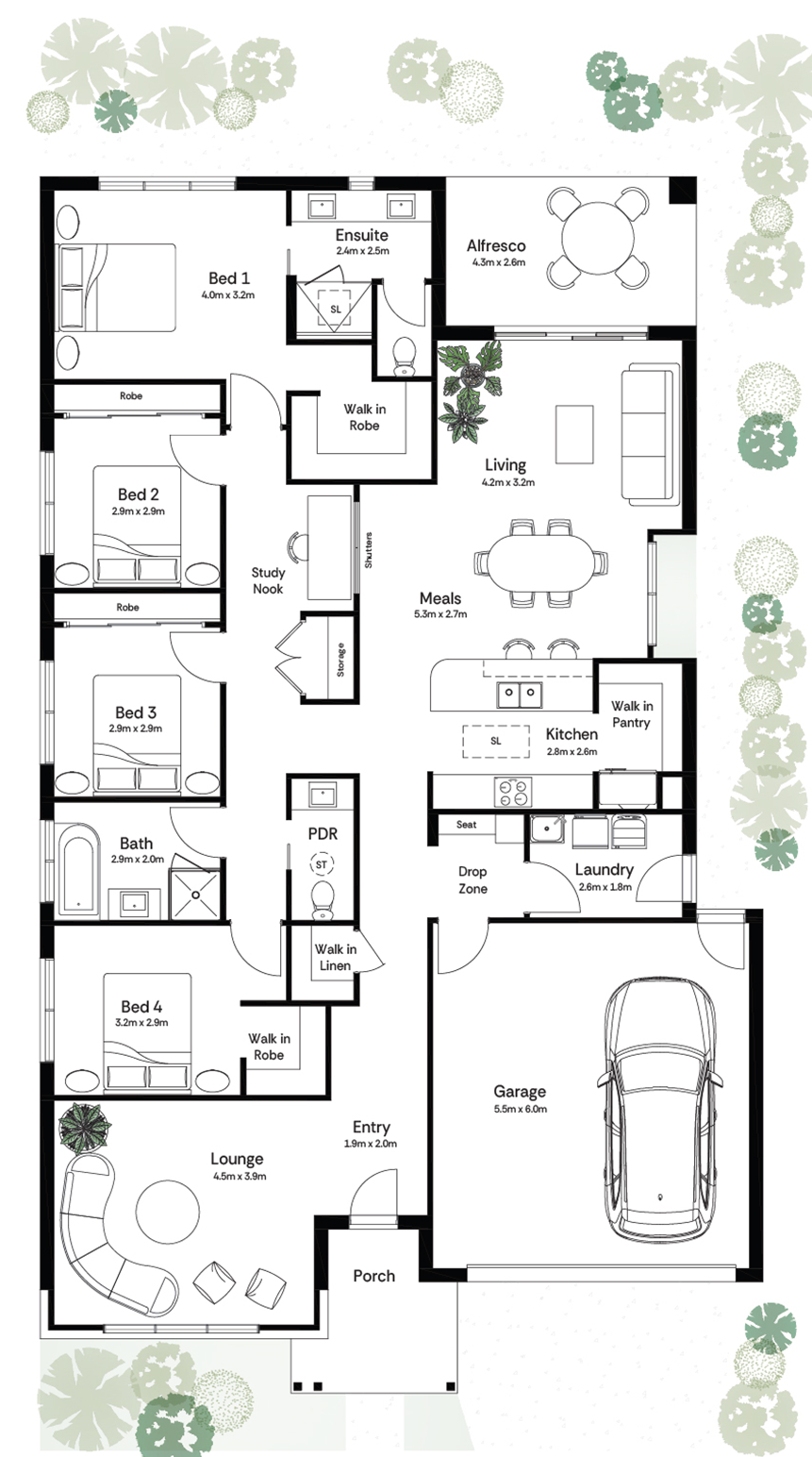 Bodhi Base Floorplan
