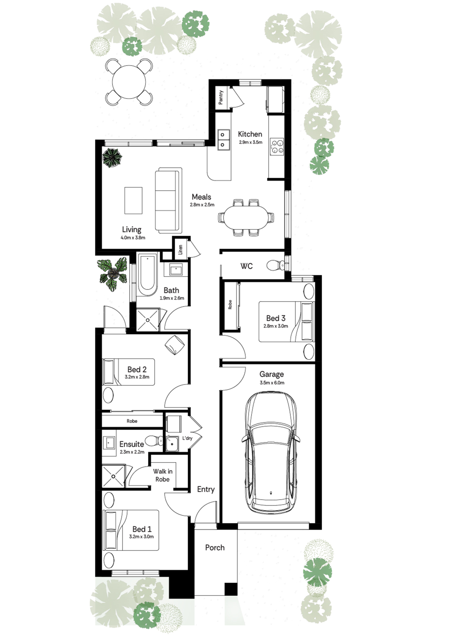 Finley Base Floorplan