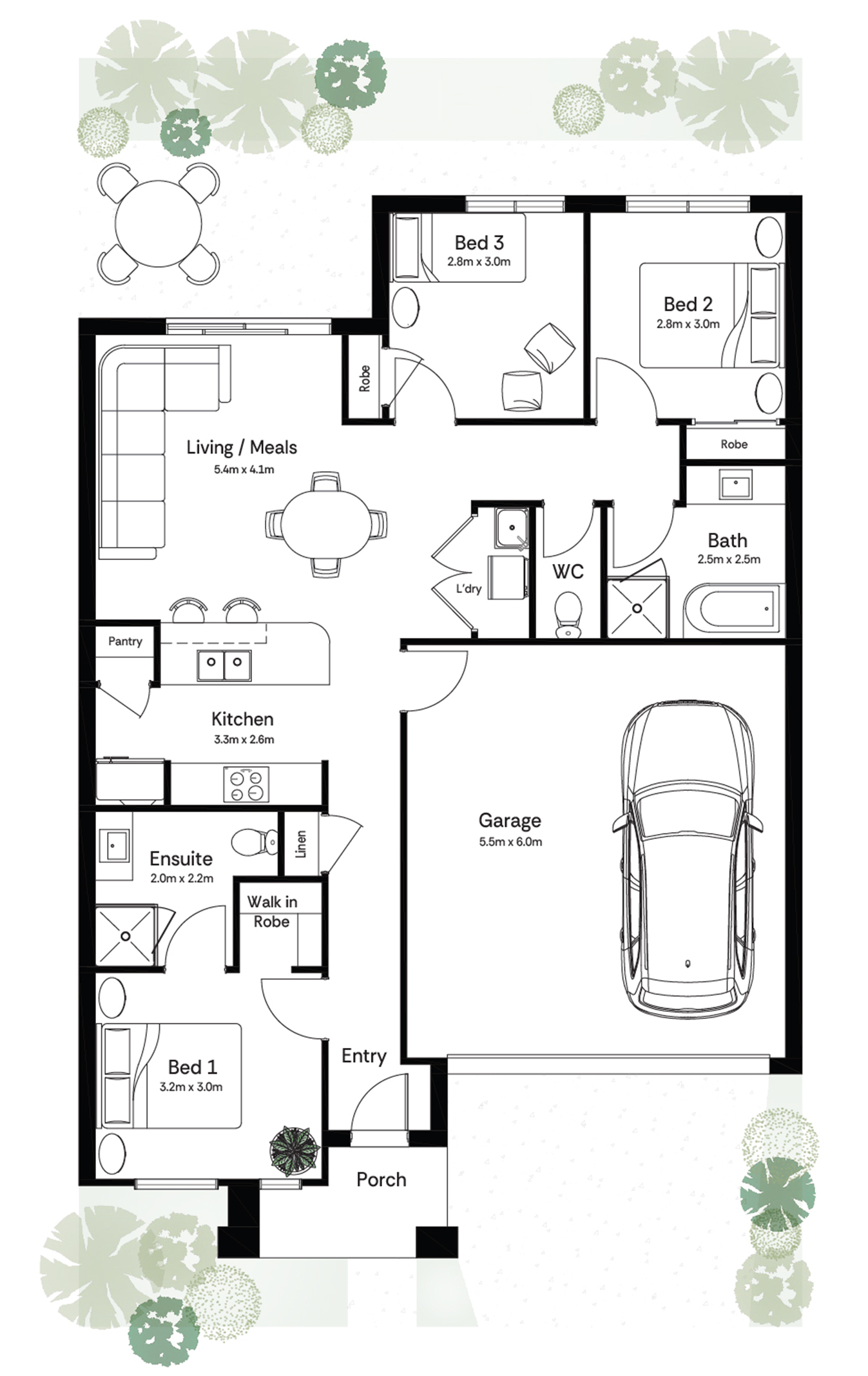 Kiara Base Floorplan