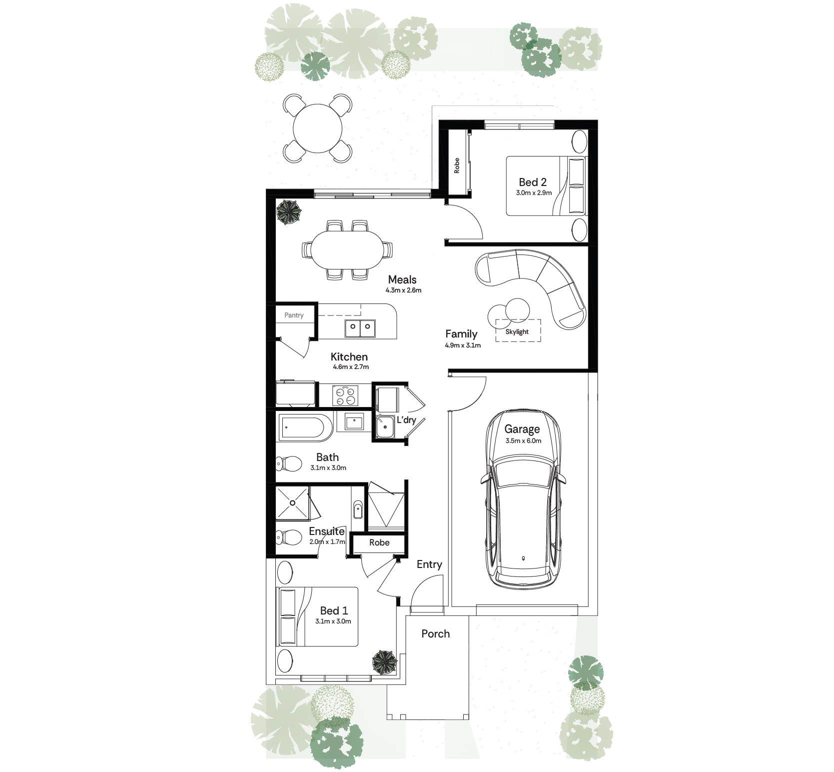 Two bedroom