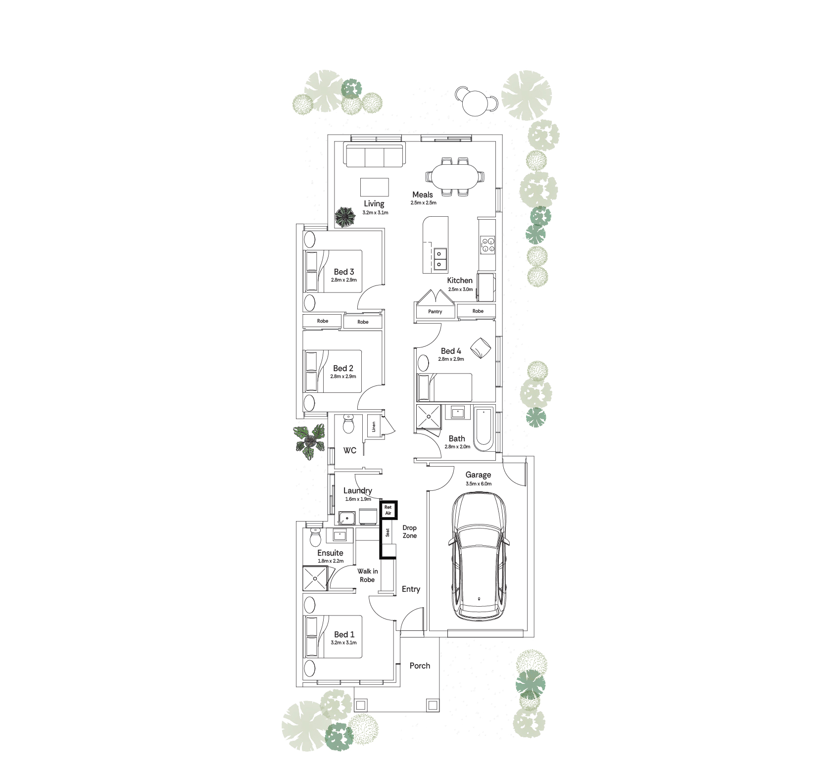 Ducted heating and cooling