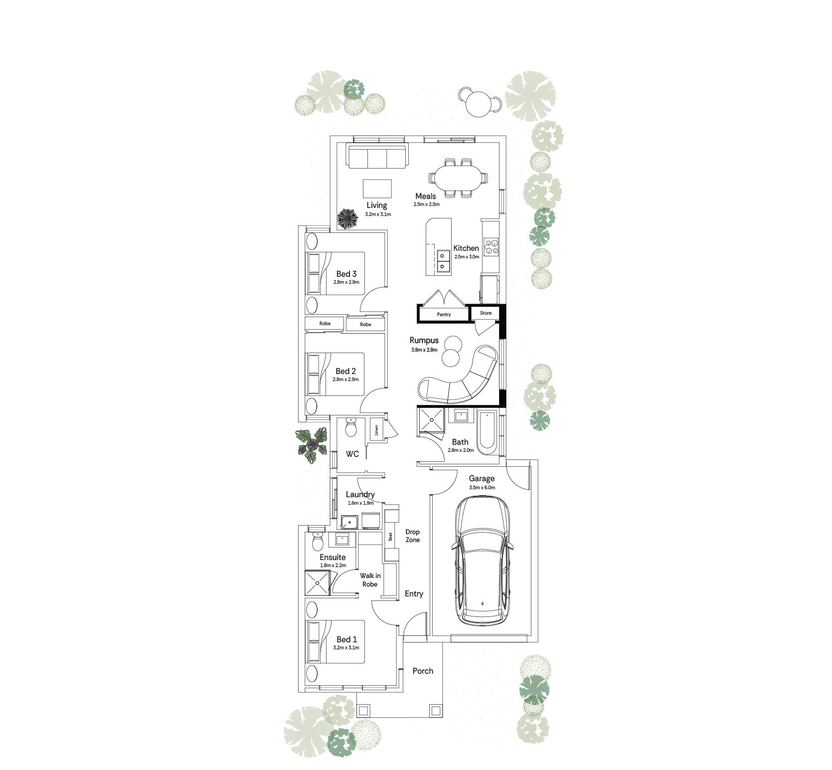3 Bedroom