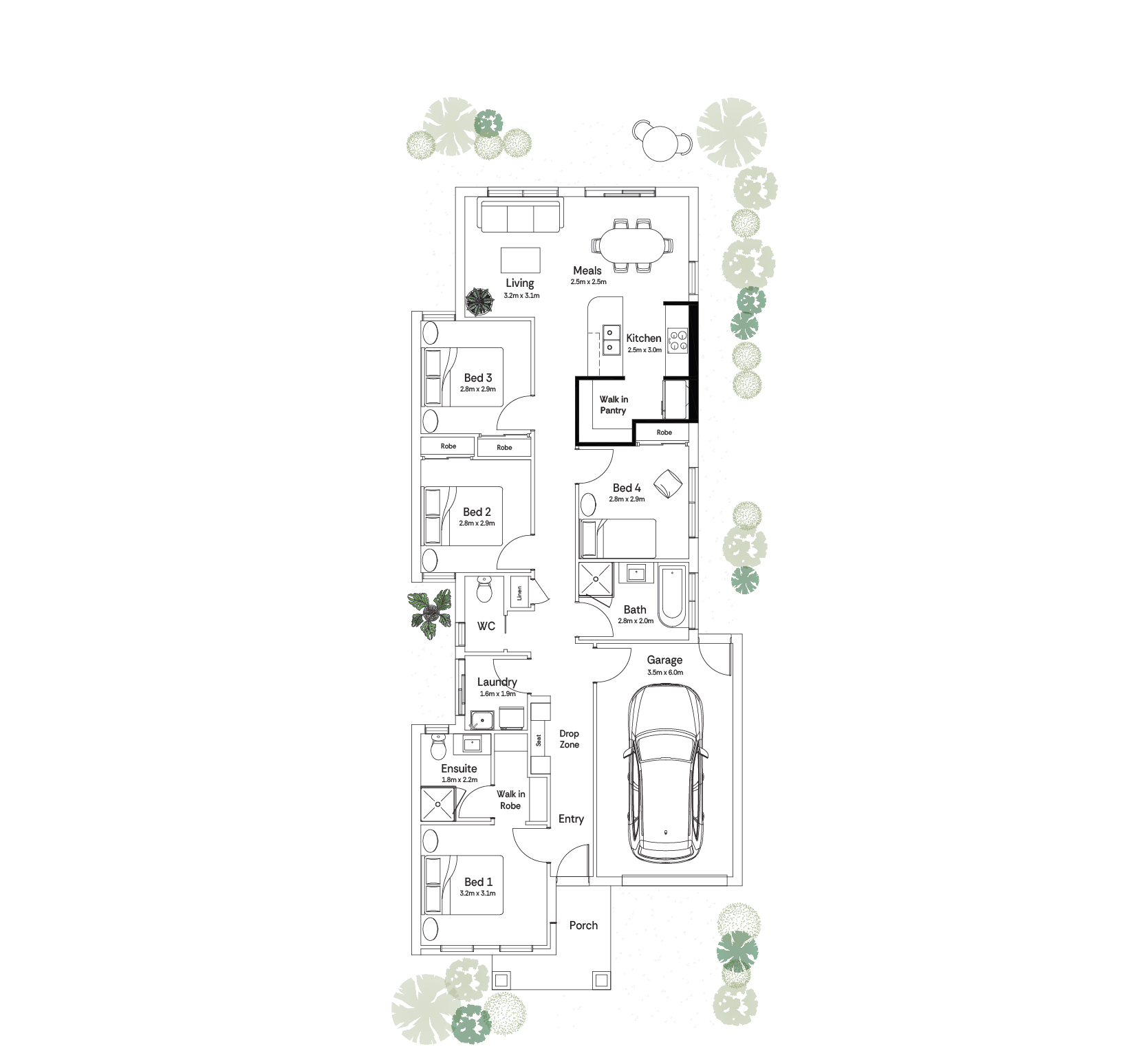 Walk in pantry