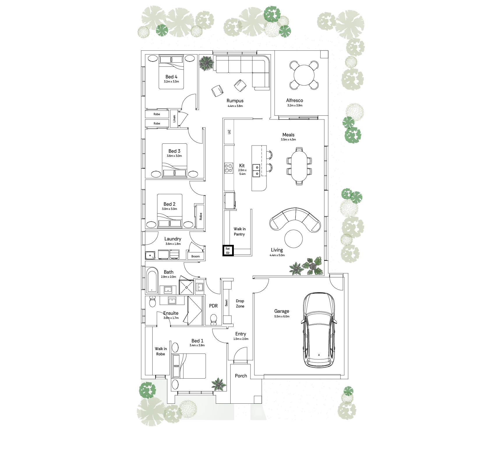 Ducted heating and cooling