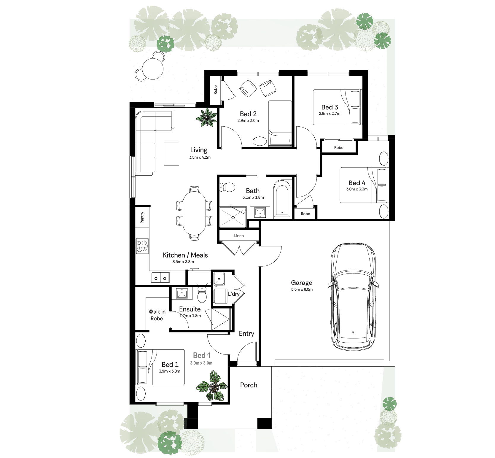 4 Bedroom