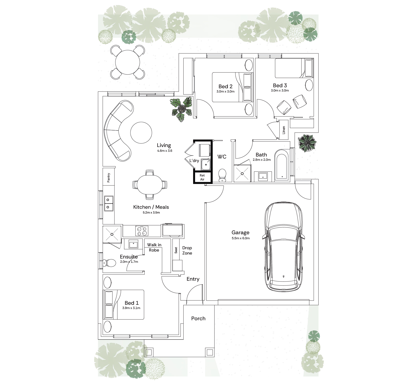 Ducted heating and cooling