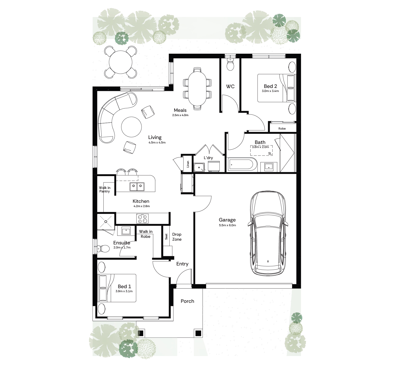2 Bedroom