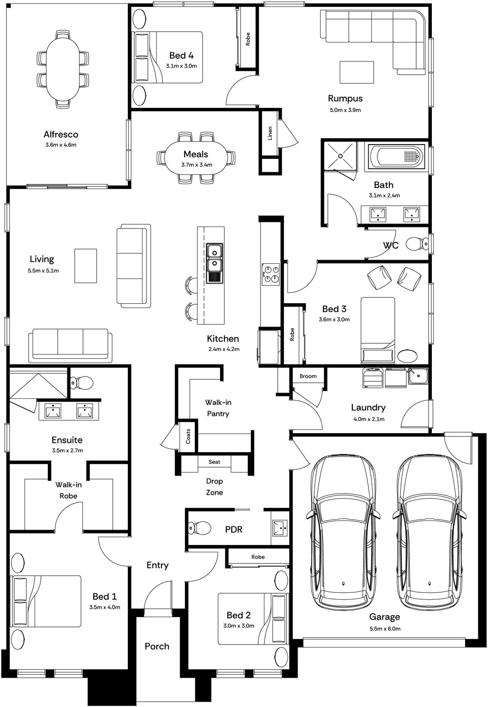 Carson Base Floorplan