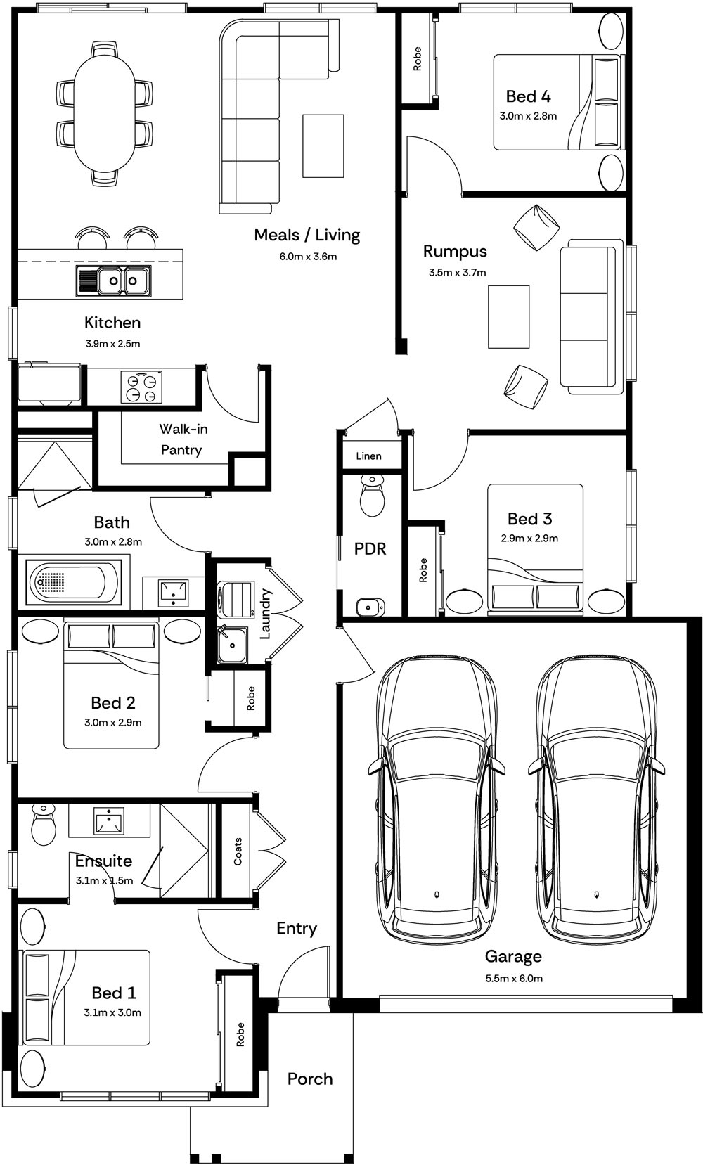 Delilah Base Floorplan