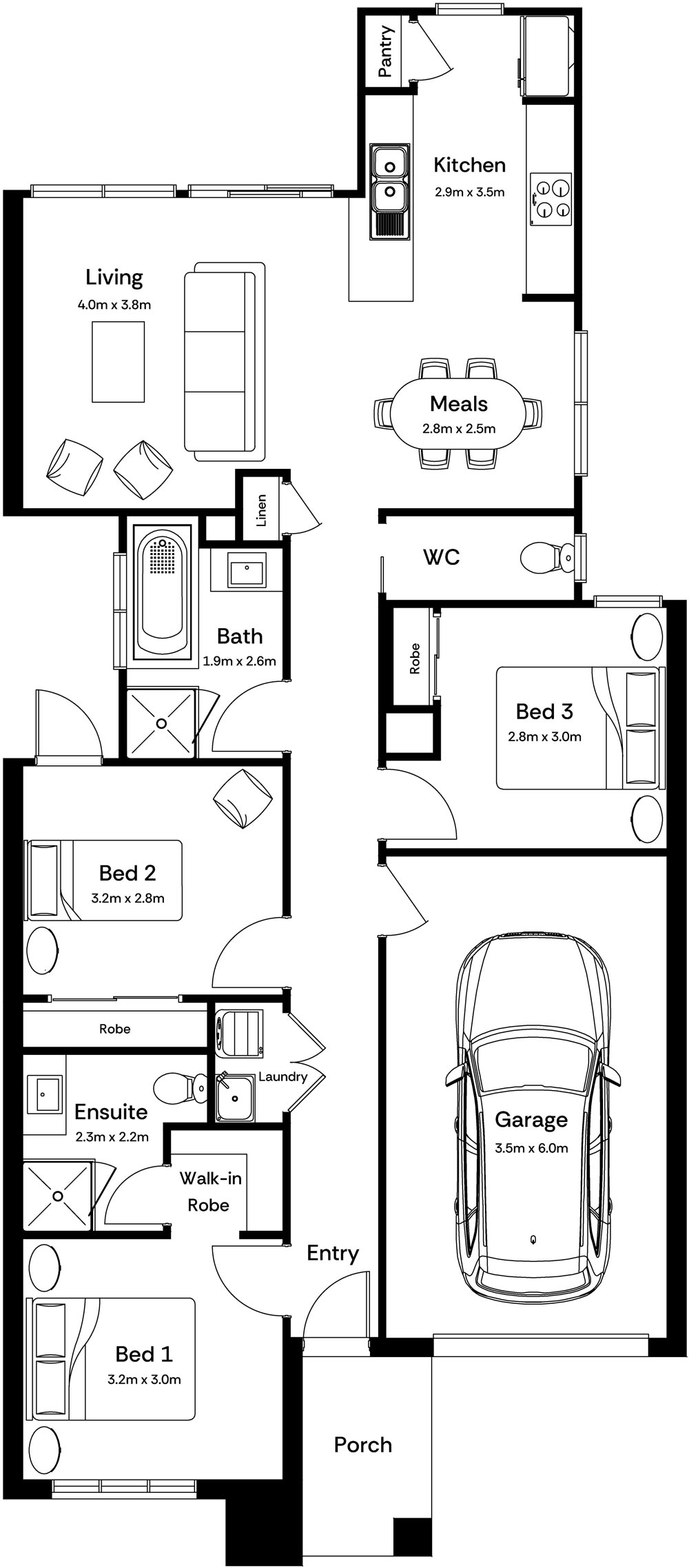 Finley Base Floorplan