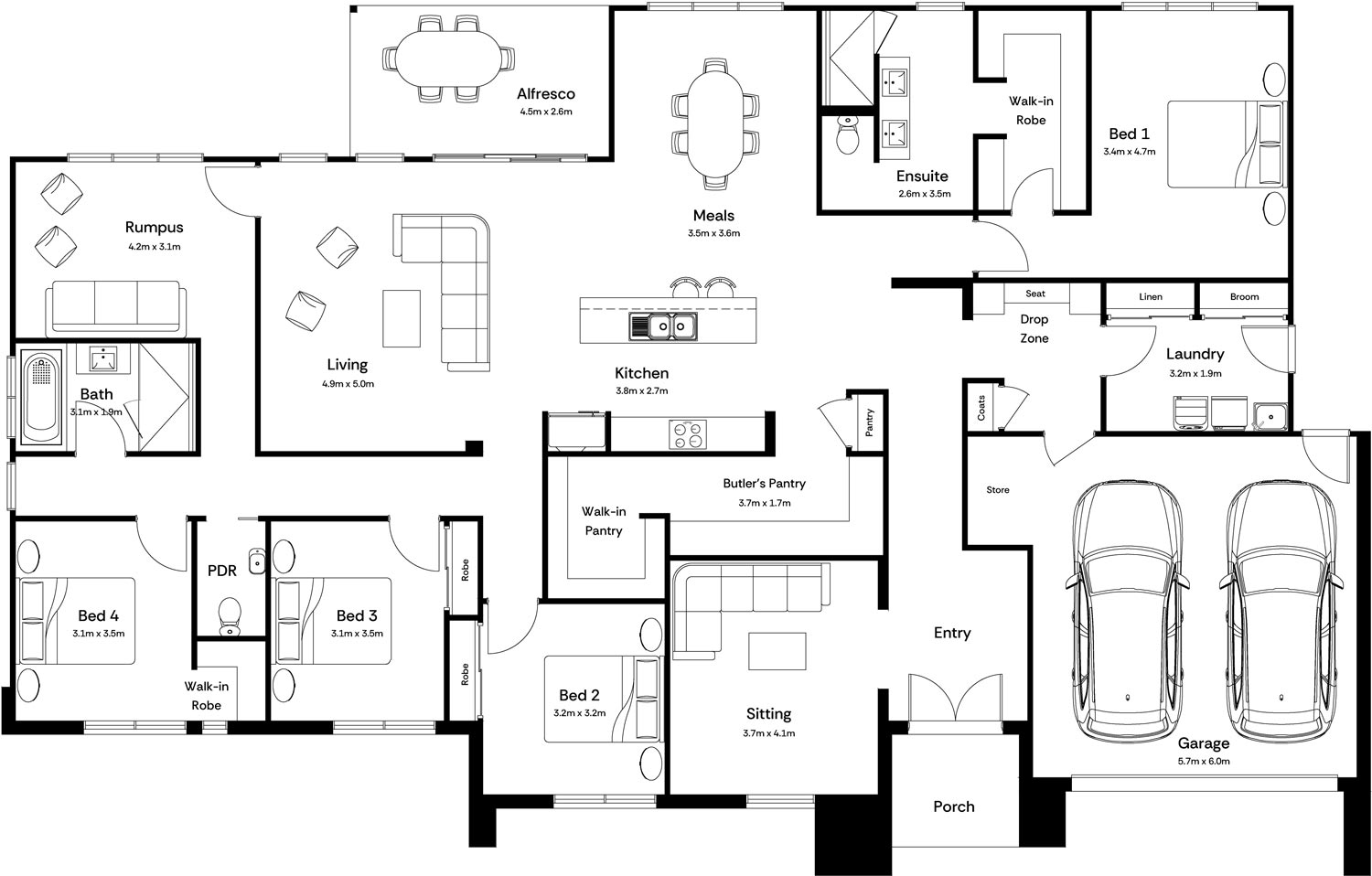 Ivy Base Floorplan