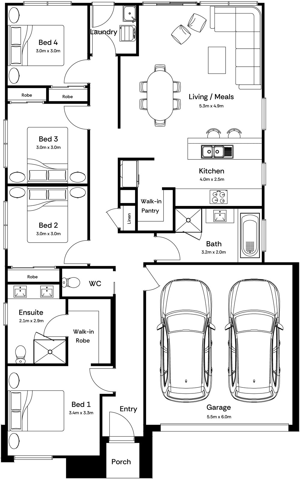 Lenny Base Floorplan