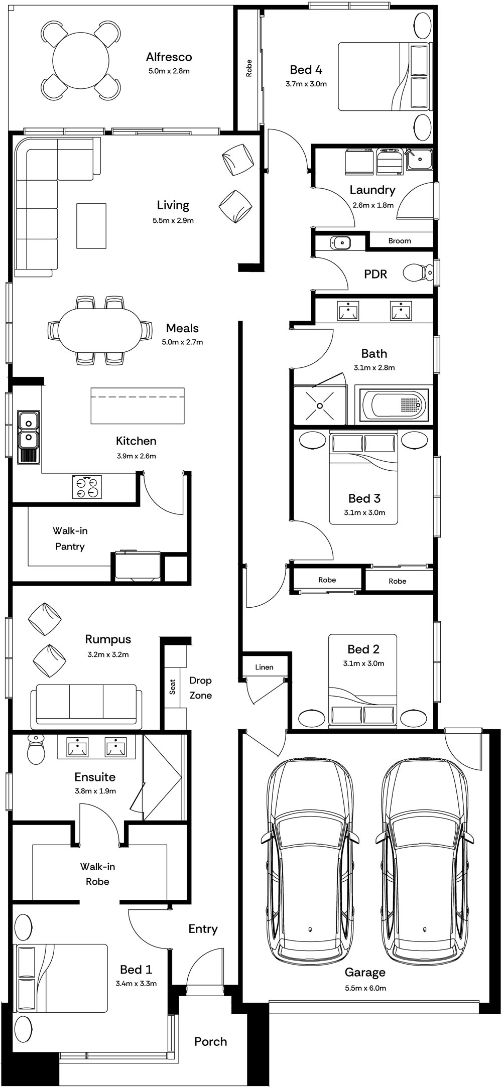 Marley Base Floorplan