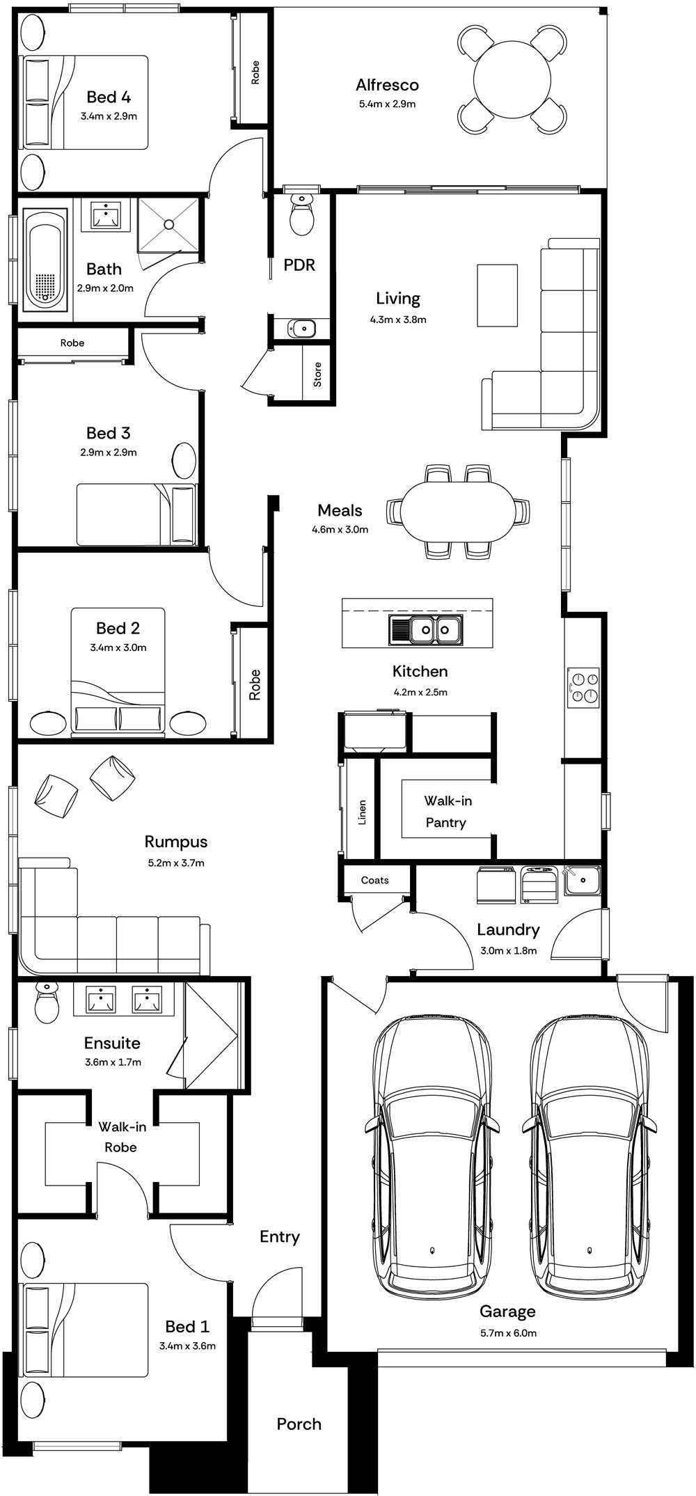 Miller Base Floorplan