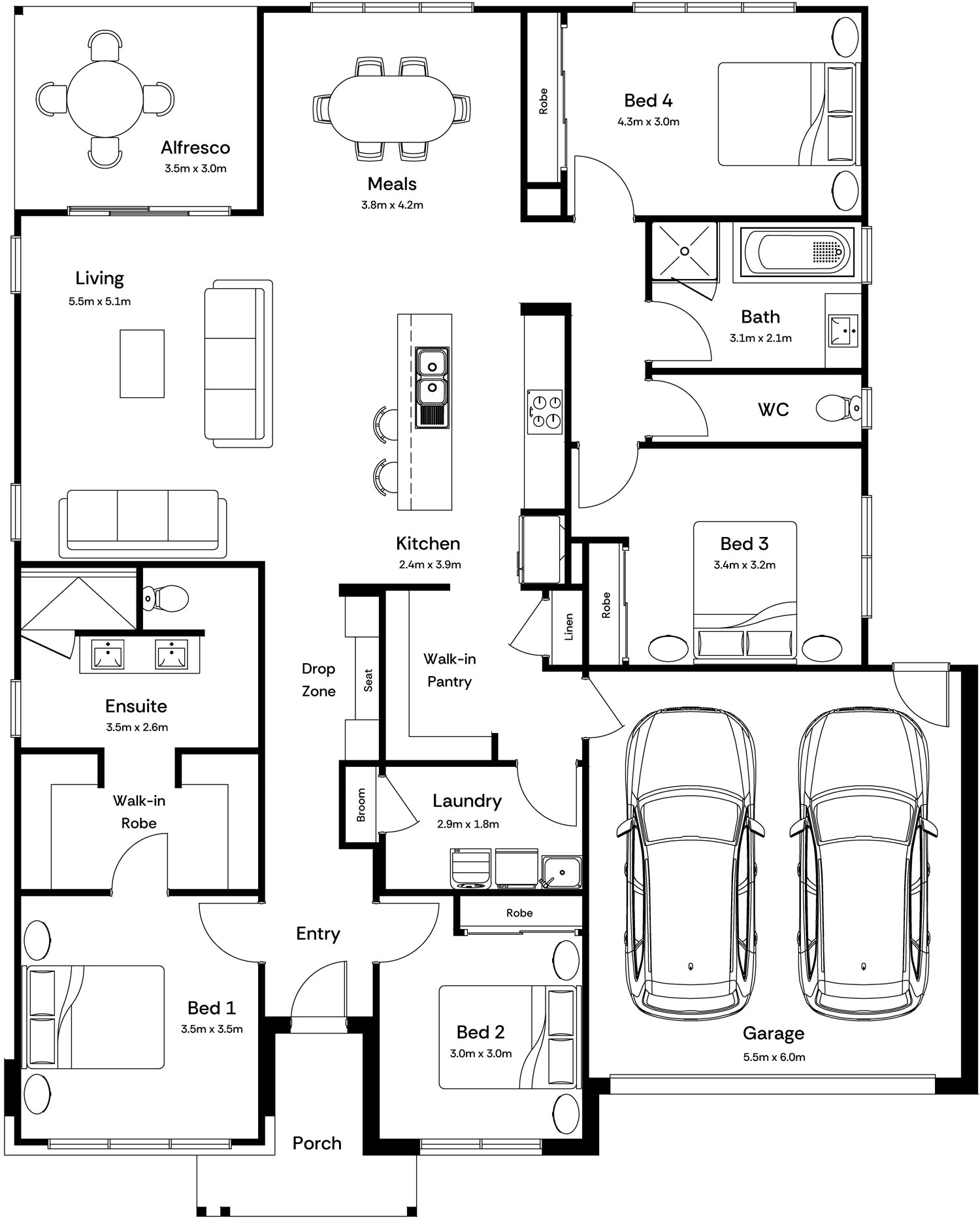 Otis Base Floorplan