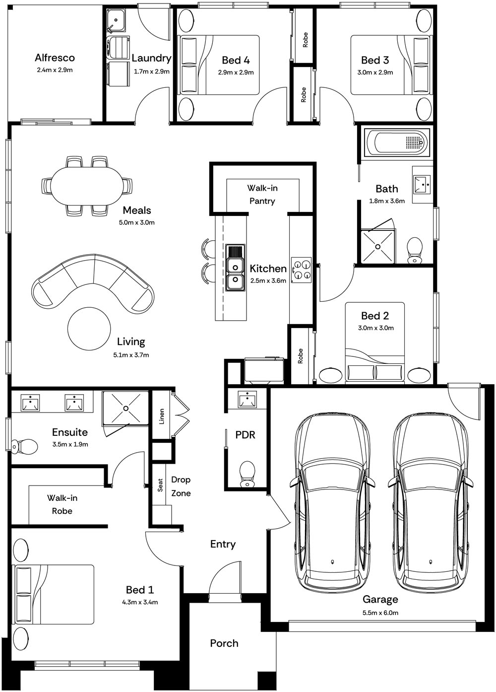Tobey Base Floorplan