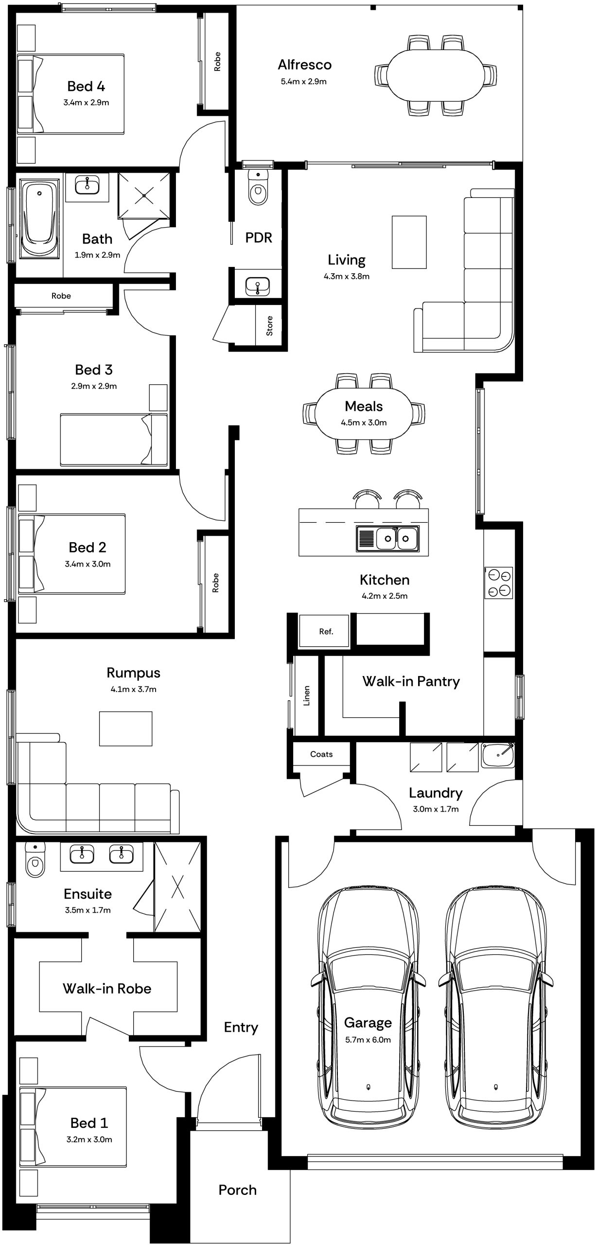 Miller 25 Base Floorplan