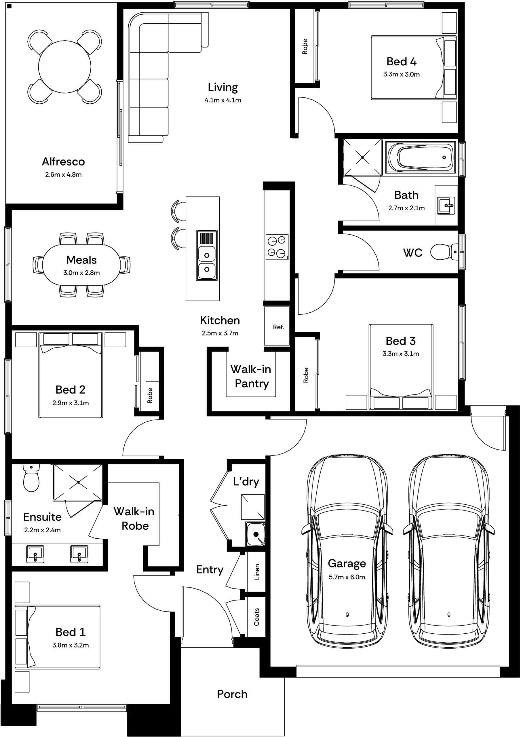 Emery 21 Base Floorplan