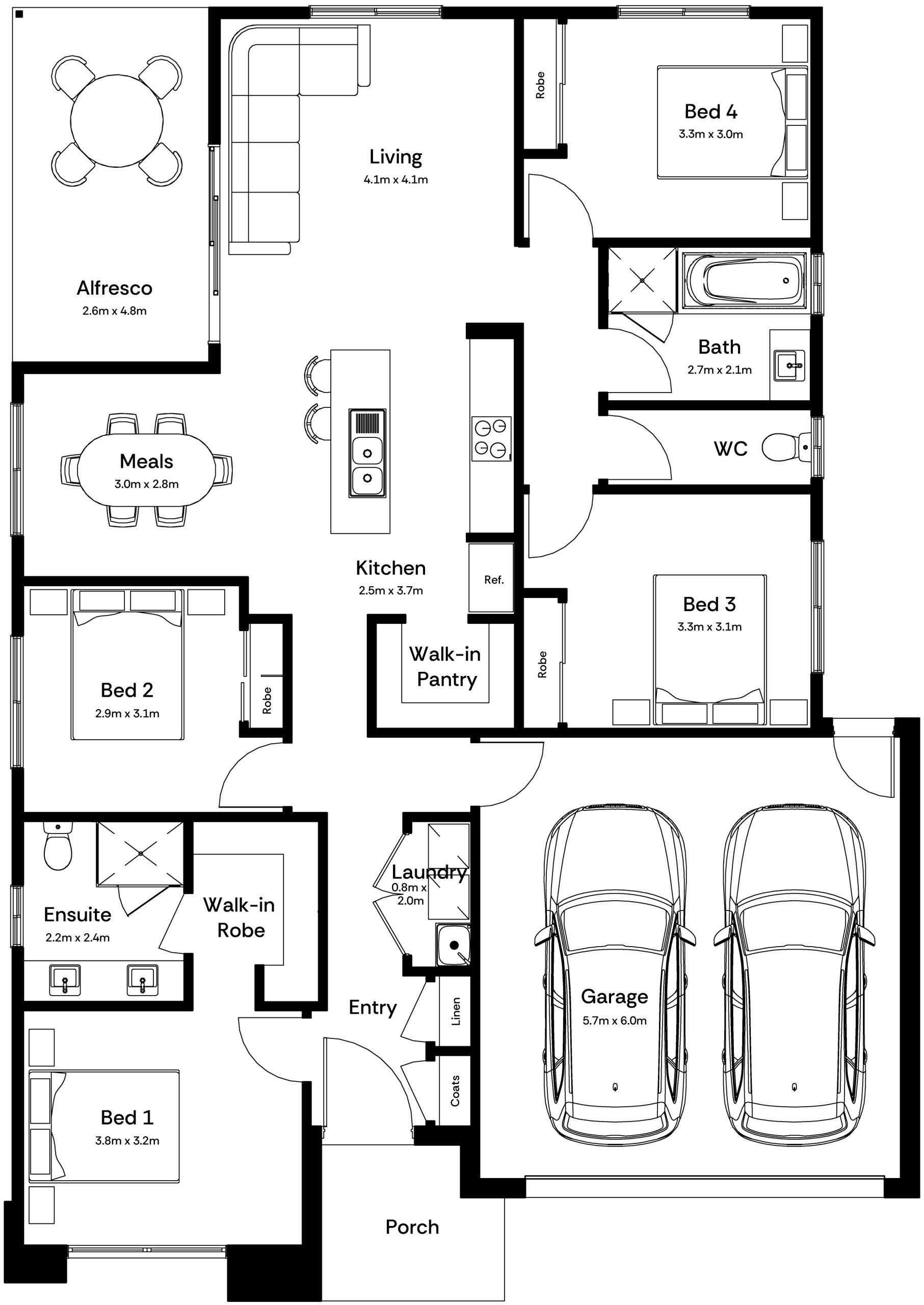 Emery 21 Base Floorplan
