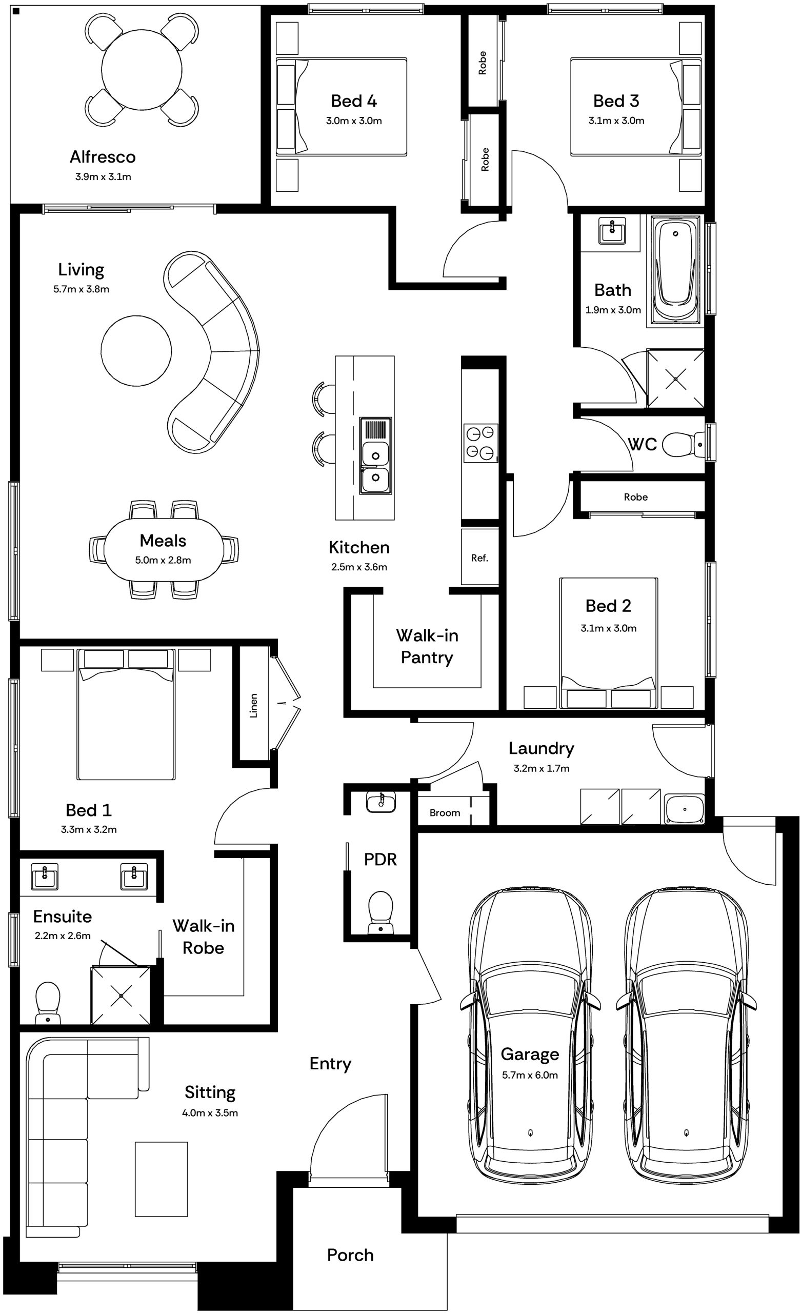 Gwen 25 Base Floorplan