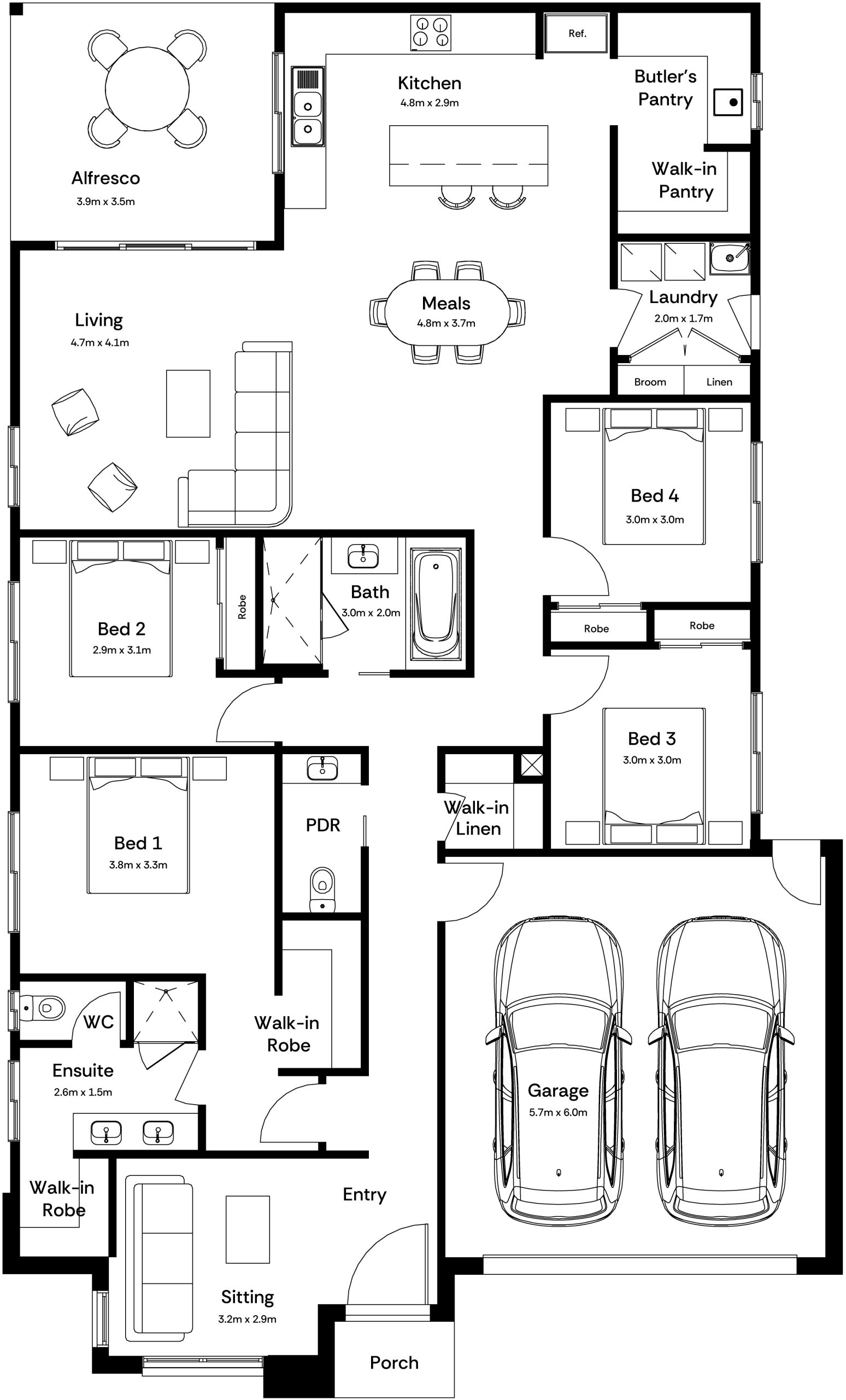 Ari 25 Base Floorplan