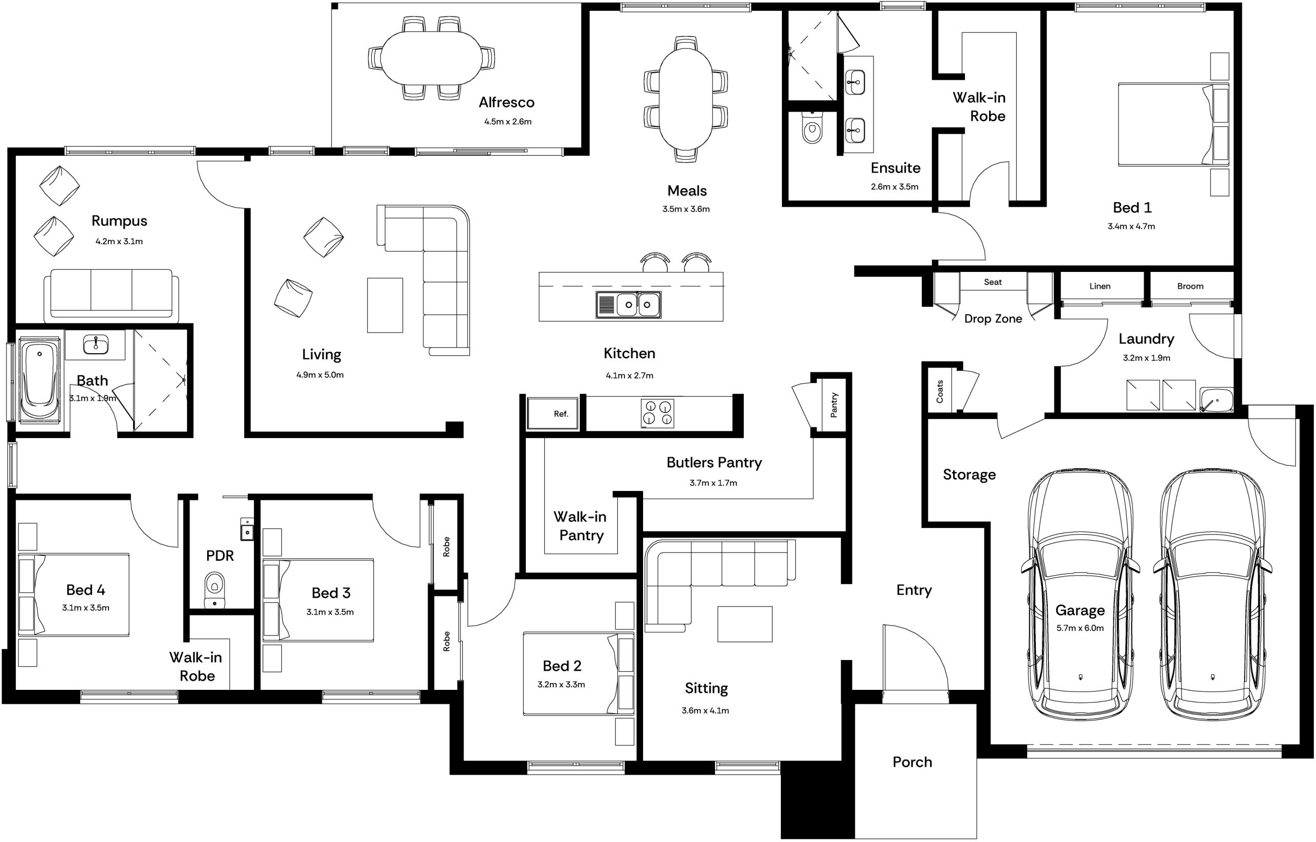 Ivy 33 Base Floorplan