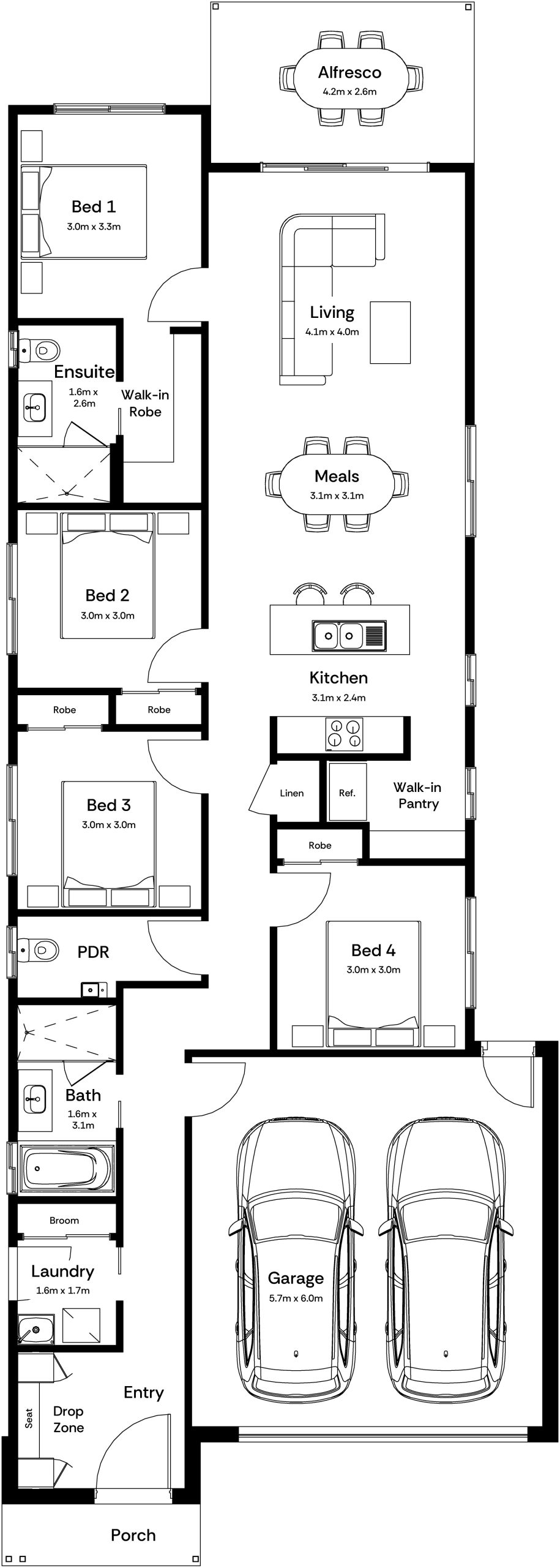 Meera 20 Base Floorplan