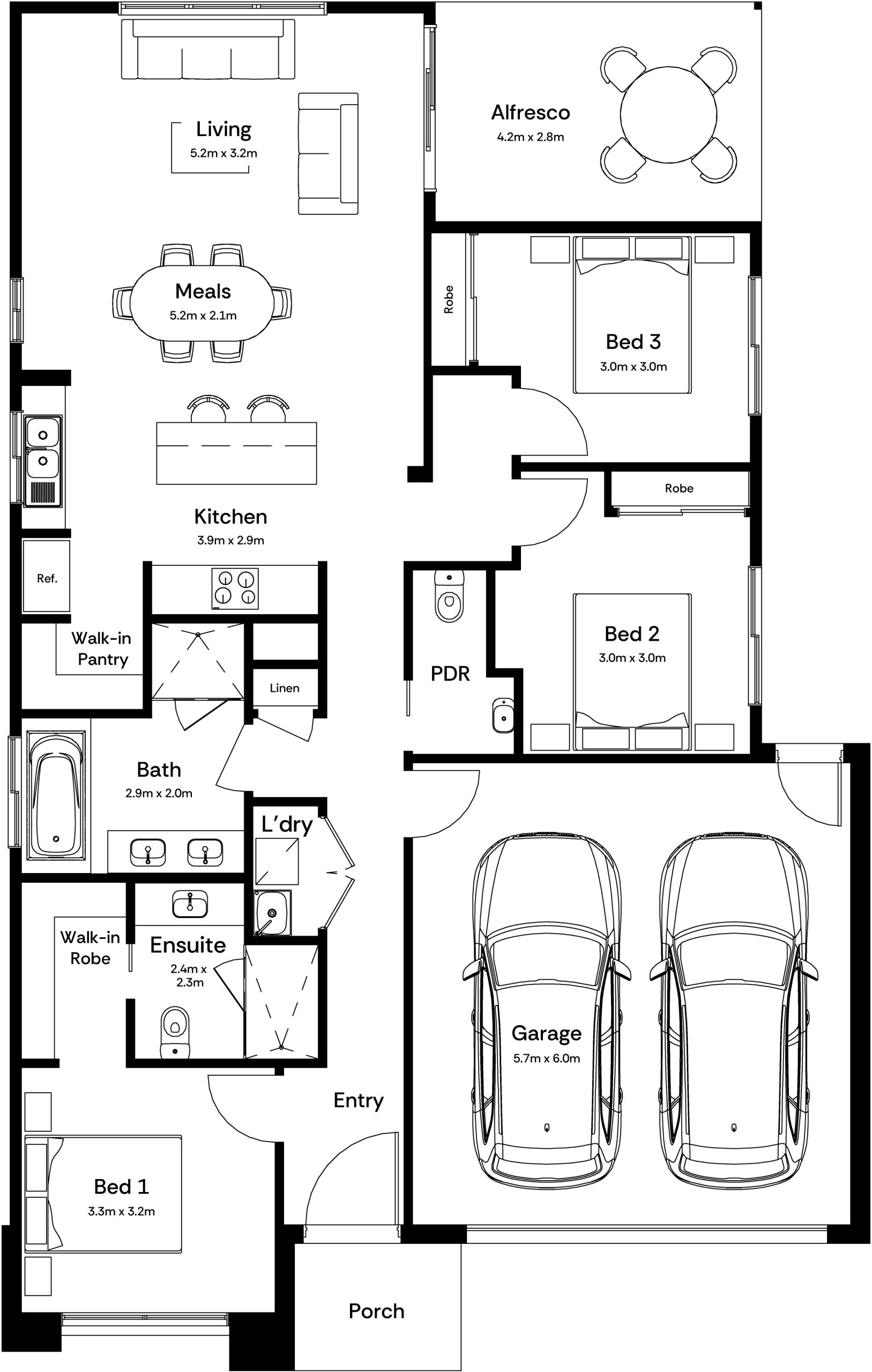 Parker 19 Base Floorplan