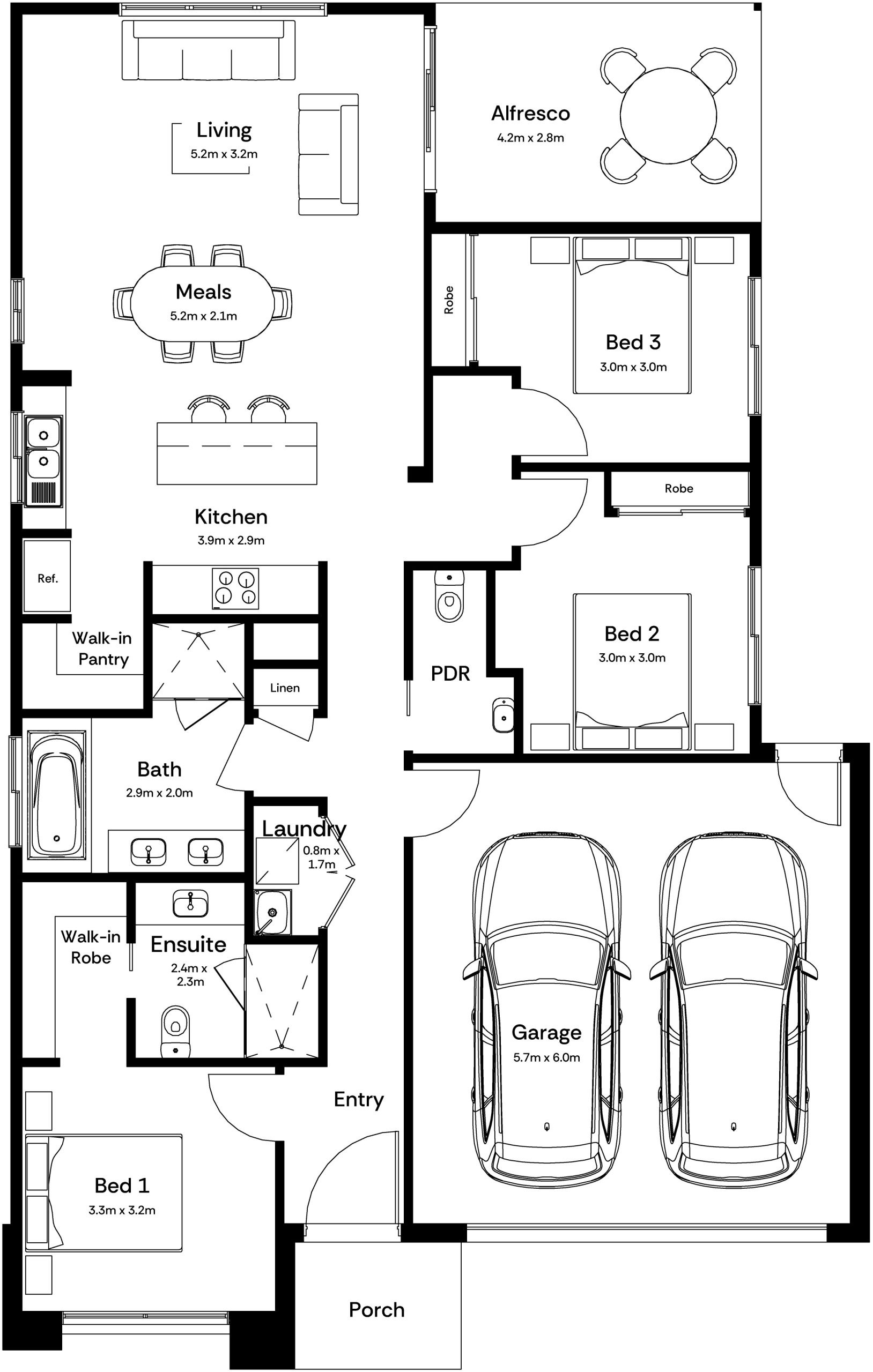 Parker 19 Base Floorplan