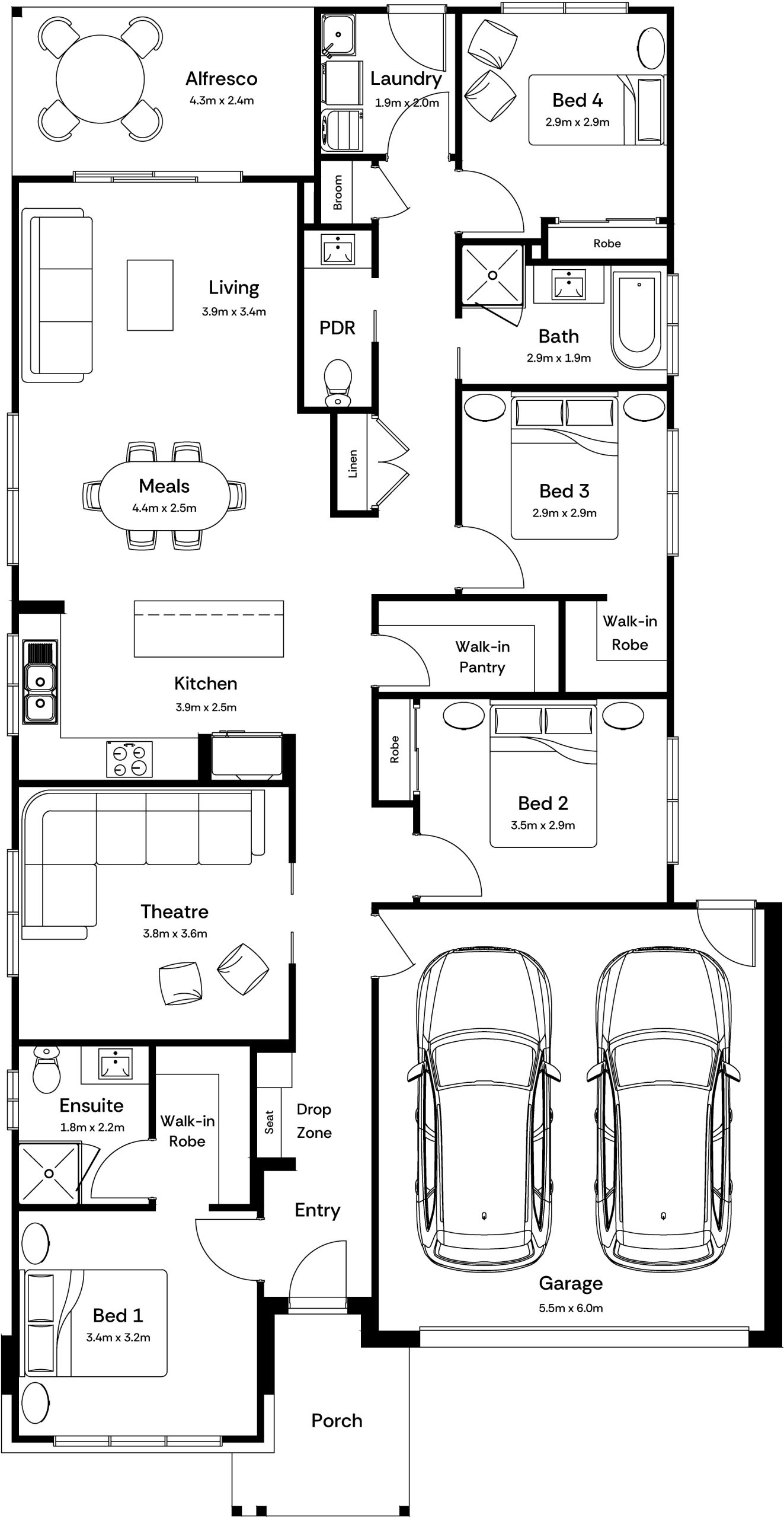 Sutton 22 Base Floorplan