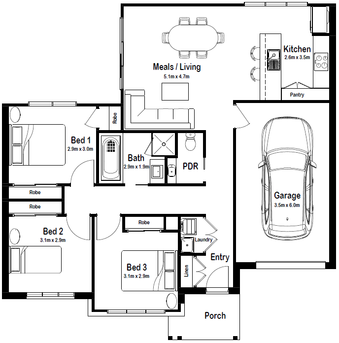 Wren 13 Base Floorplan